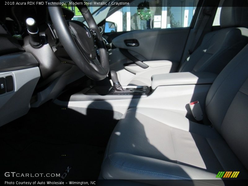 Modern Steel Metallic / Graystone 2018 Acura RDX FWD Technology