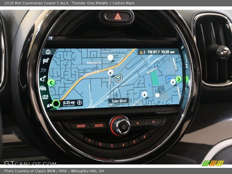 Navigation of 2018 Countryman Cooper S ALL4
