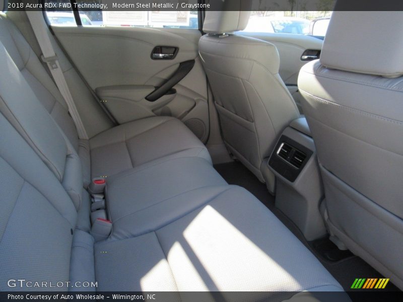 Modern Steel Metallic / Graystone 2018 Acura RDX FWD Technology
