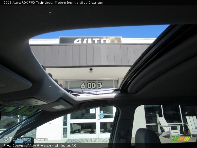 Modern Steel Metallic / Graystone 2018 Acura RDX FWD Technology