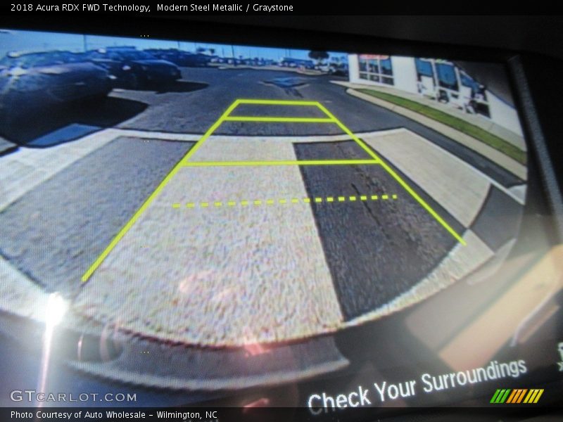 Modern Steel Metallic / Graystone 2018 Acura RDX FWD Technology