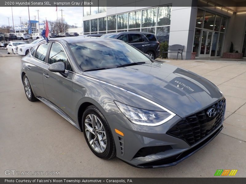 Front 3/4 View of 2020 Sonata SEL
