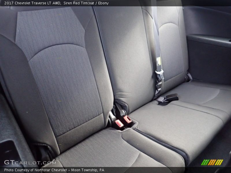 Siren Red Tintcoat / Ebony 2017 Chevrolet Traverse LT AWD
