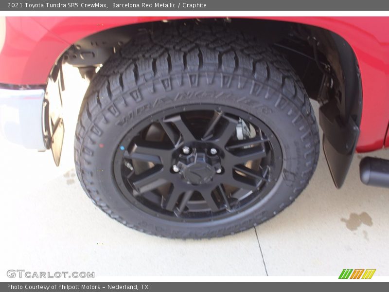Barcelona Red Metallic / Graphite 2021 Toyota Tundra SR5 CrewMax