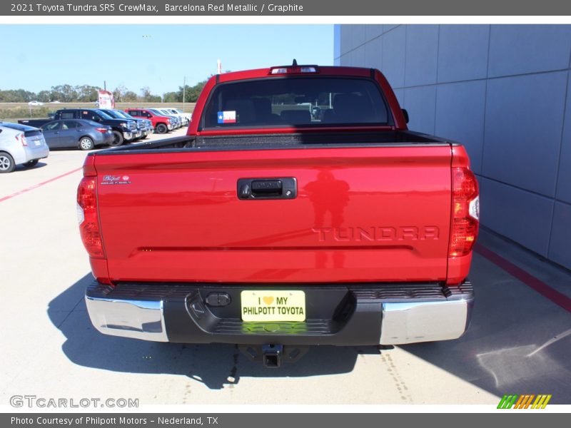 Barcelona Red Metallic / Graphite 2021 Toyota Tundra SR5 CrewMax