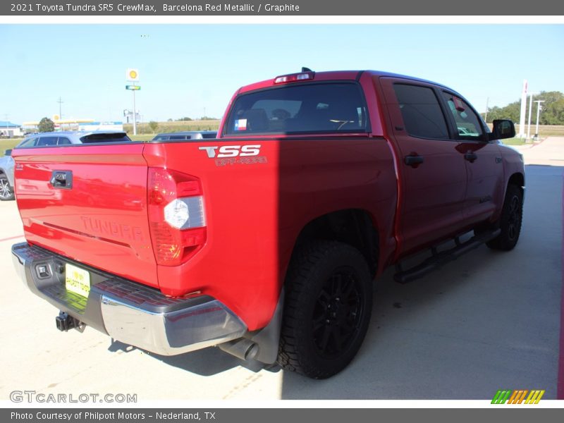 Barcelona Red Metallic / Graphite 2021 Toyota Tundra SR5 CrewMax