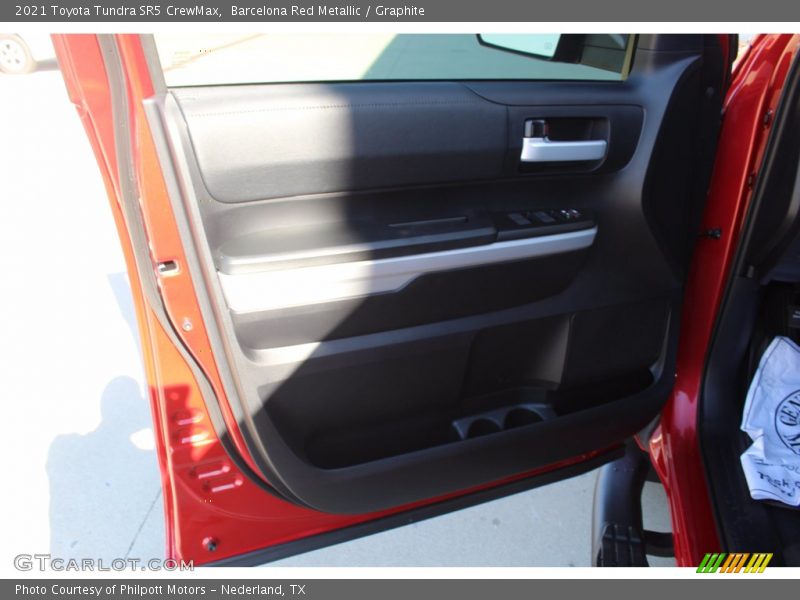 Barcelona Red Metallic / Graphite 2021 Toyota Tundra SR5 CrewMax