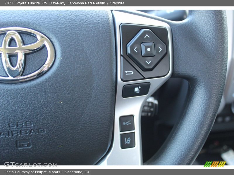 Barcelona Red Metallic / Graphite 2021 Toyota Tundra SR5 CrewMax