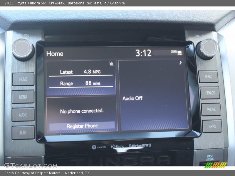 Barcelona Red Metallic / Graphite 2021 Toyota Tundra SR5 CrewMax