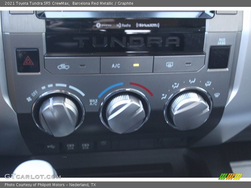 Barcelona Red Metallic / Graphite 2021 Toyota Tundra SR5 CrewMax