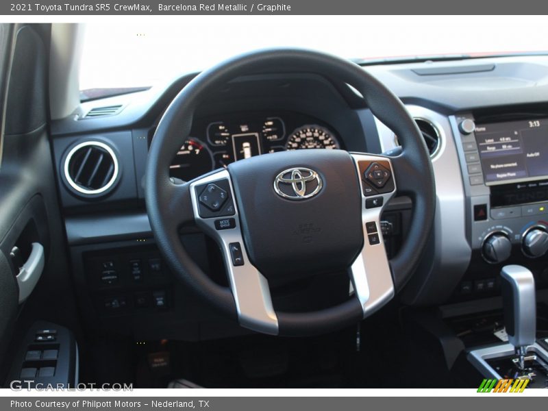 Barcelona Red Metallic / Graphite 2021 Toyota Tundra SR5 CrewMax