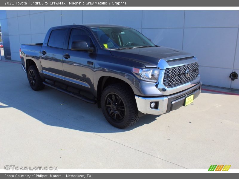 Magnetic Gray Metallic / Graphite 2021 Toyota Tundra SR5 CrewMax