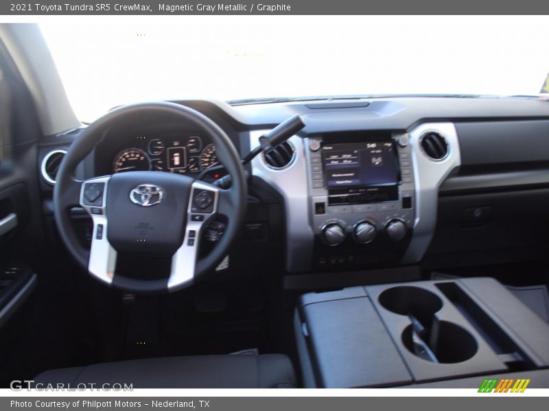 Magnetic Gray Metallic / Graphite 2021 Toyota Tundra SR5 CrewMax