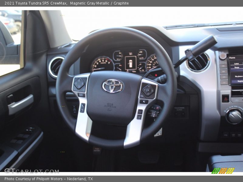 Magnetic Gray Metallic / Graphite 2021 Toyota Tundra SR5 CrewMax