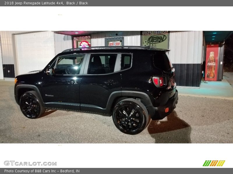 Black / Black 2018 Jeep Renegade Latitude 4x4