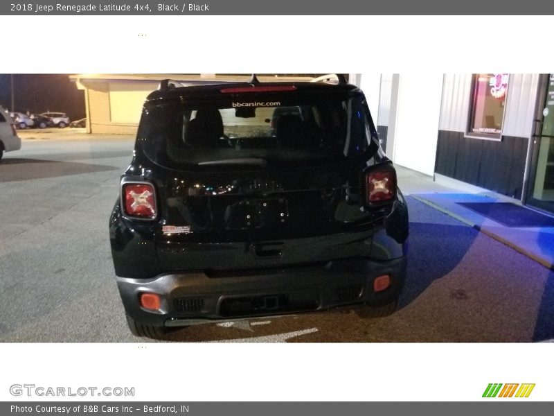 Black / Black 2018 Jeep Renegade Latitude 4x4