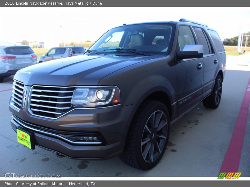 Java Metallic / Dune 2016 Lincoln Navigator Reserve