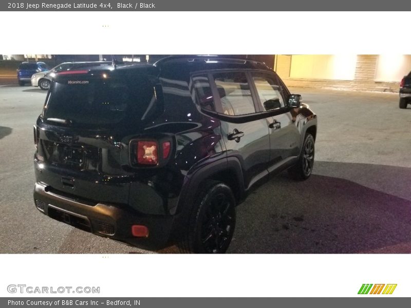 Black / Black 2018 Jeep Renegade Latitude 4x4