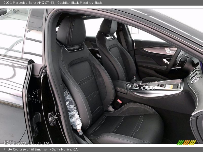 Obsidian Black Metallic / Black 2021 Mercedes-Benz AMG GT 43