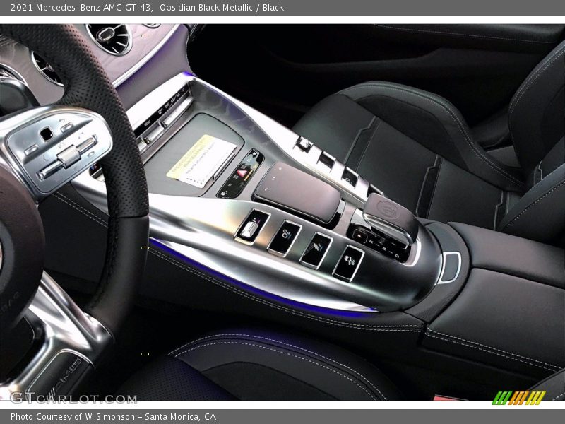 Obsidian Black Metallic / Black 2021 Mercedes-Benz AMG GT 43