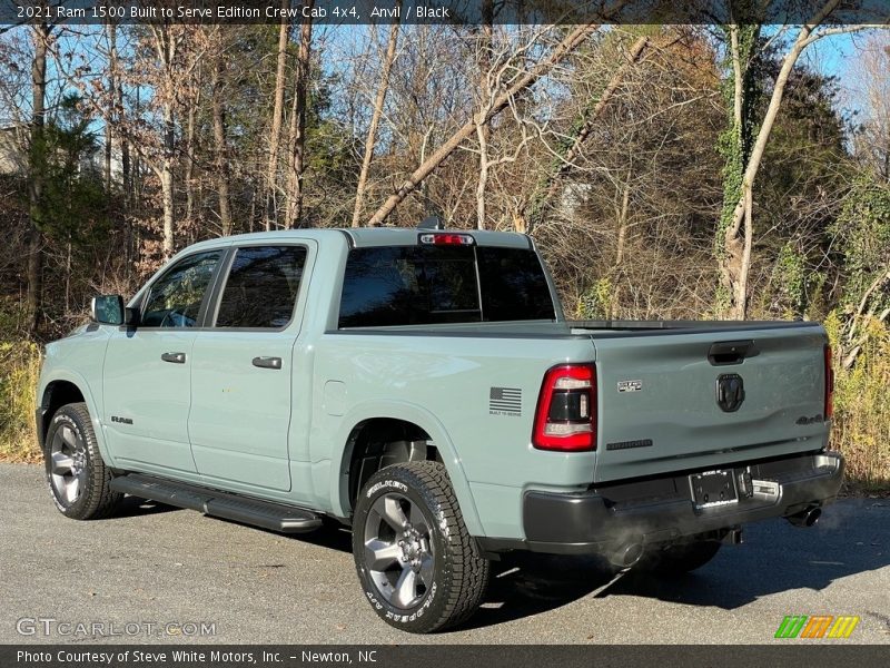 Anvil / Black 2021 Ram 1500 Built to Serve Edition Crew Cab 4x4
