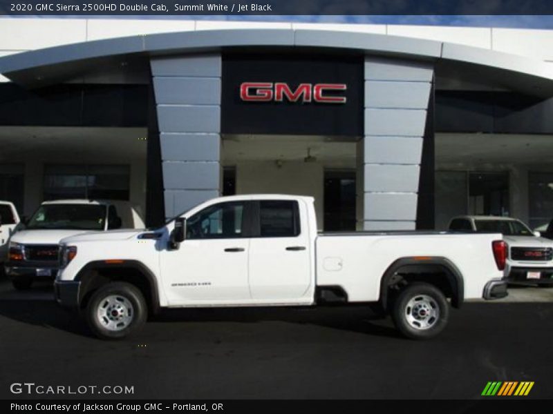 Summit White / Jet Black 2020 GMC Sierra 2500HD Double Cab