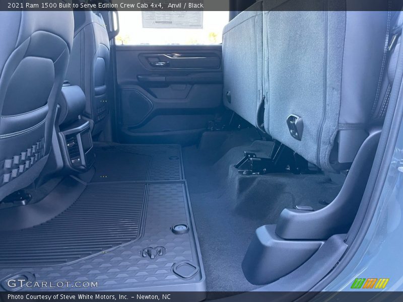 Rear Seat of 2021 1500 Built to Serve Edition Crew Cab 4x4