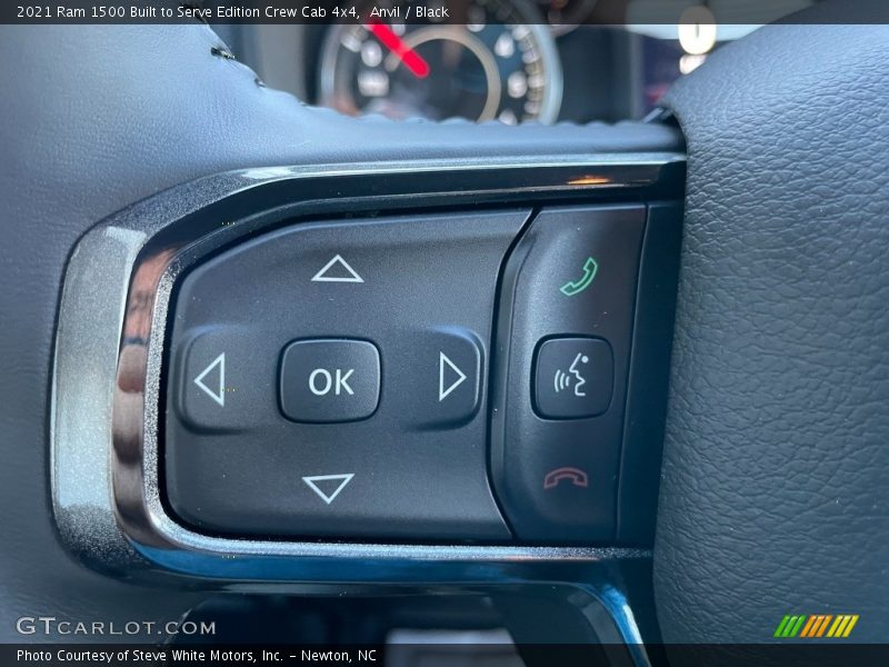  2021 1500 Built to Serve Edition Crew Cab 4x4 Steering Wheel