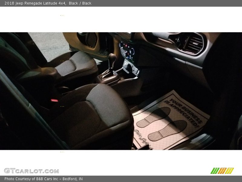 Black / Black 2018 Jeep Renegade Latitude 4x4