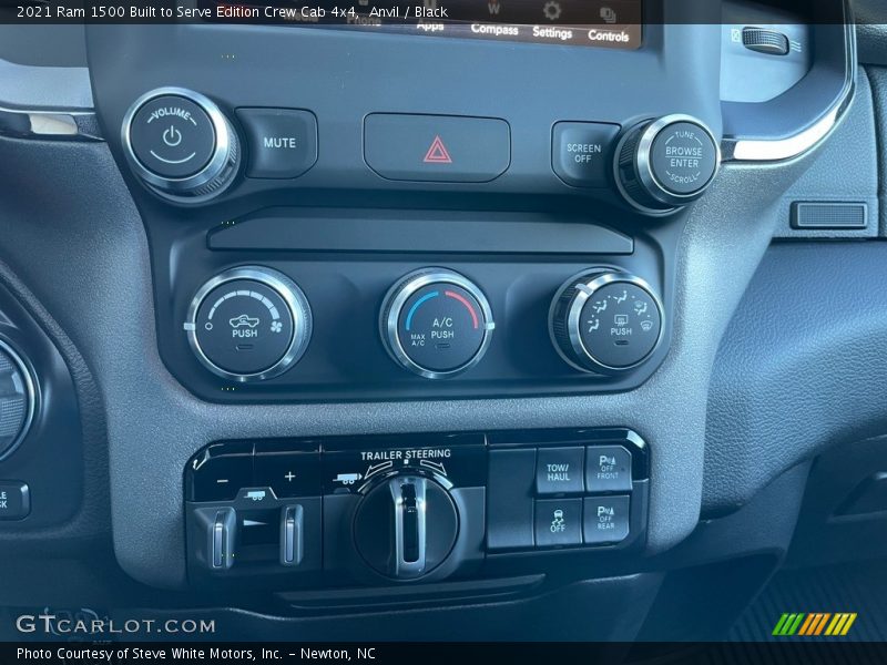 Anvil / Black 2021 Ram 1500 Built to Serve Edition Crew Cab 4x4