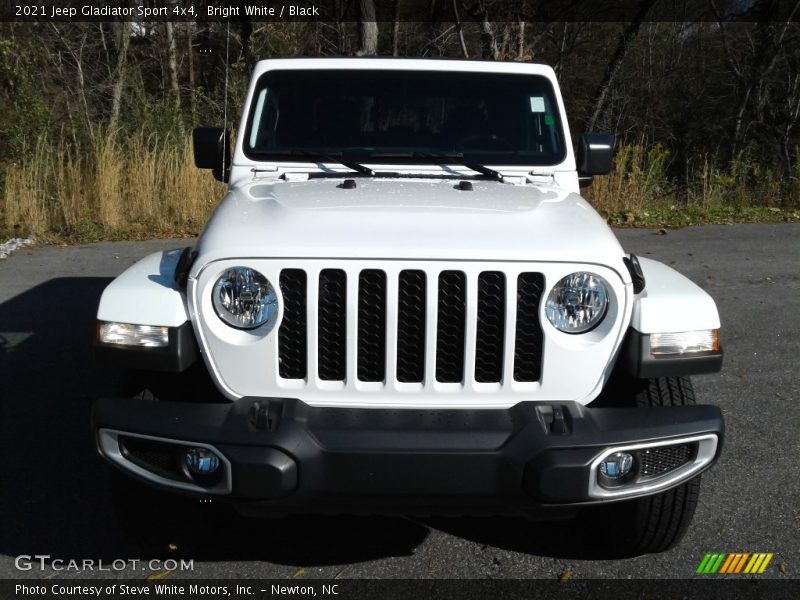 Bright White / Black 2021 Jeep Gladiator Sport 4x4