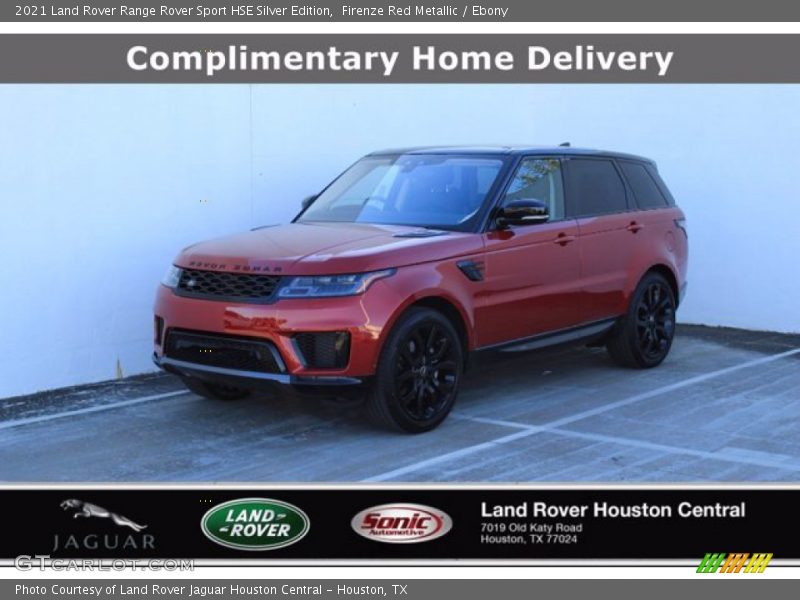 Firenze Red Metallic / Ebony 2021 Land Rover Range Rover Sport HSE Silver Edition