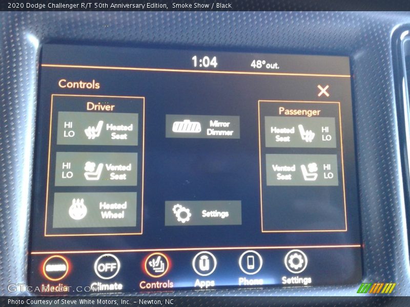 Smoke Show / Black 2020 Dodge Challenger R/T 50th Anniversary Edition