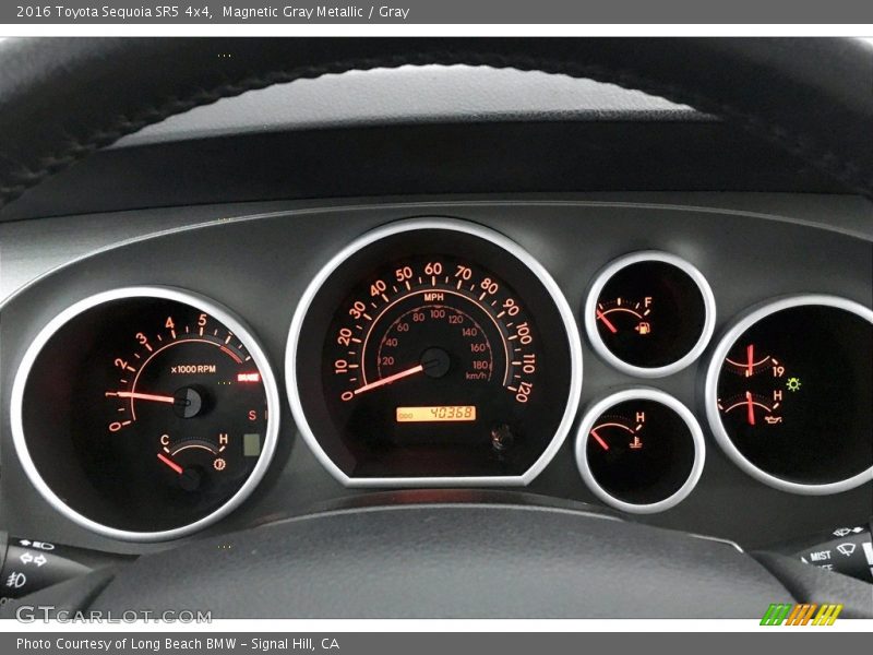  2016 Sequoia SR5 4x4 SR5 4x4 Gauges