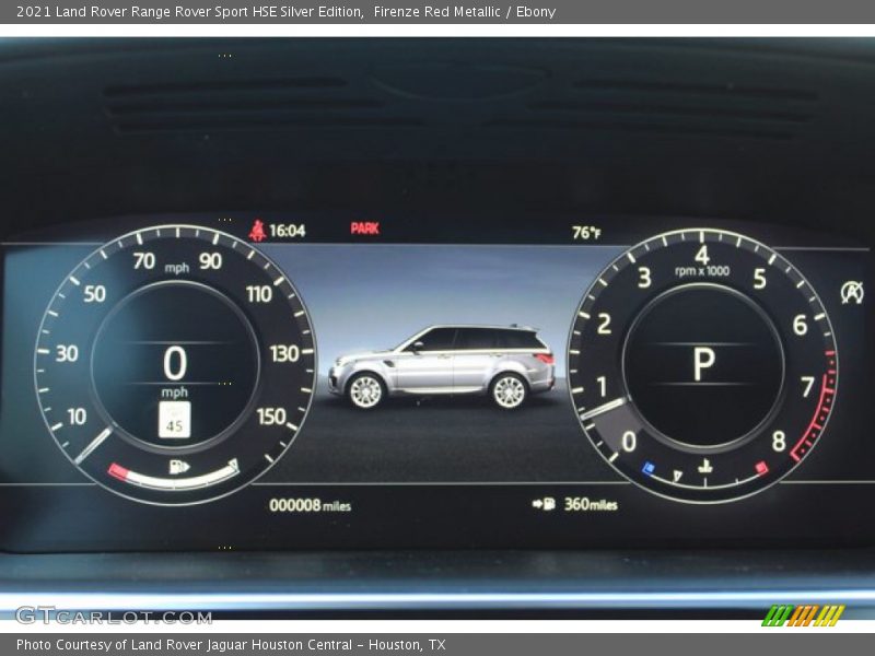 Firenze Red Metallic / Ebony 2021 Land Rover Range Rover Sport HSE Silver Edition