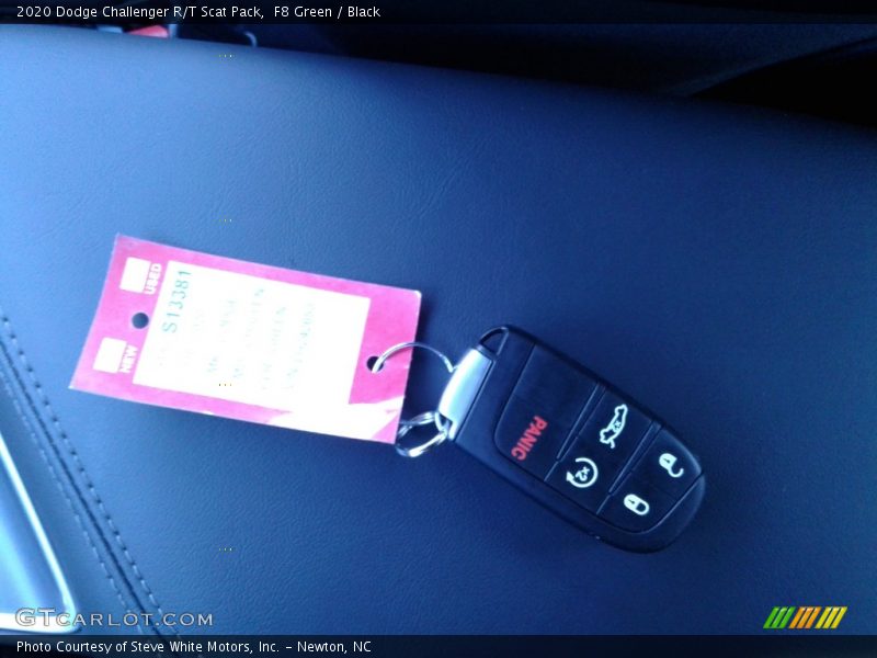 F8 Green / Black 2020 Dodge Challenger R/T Scat Pack