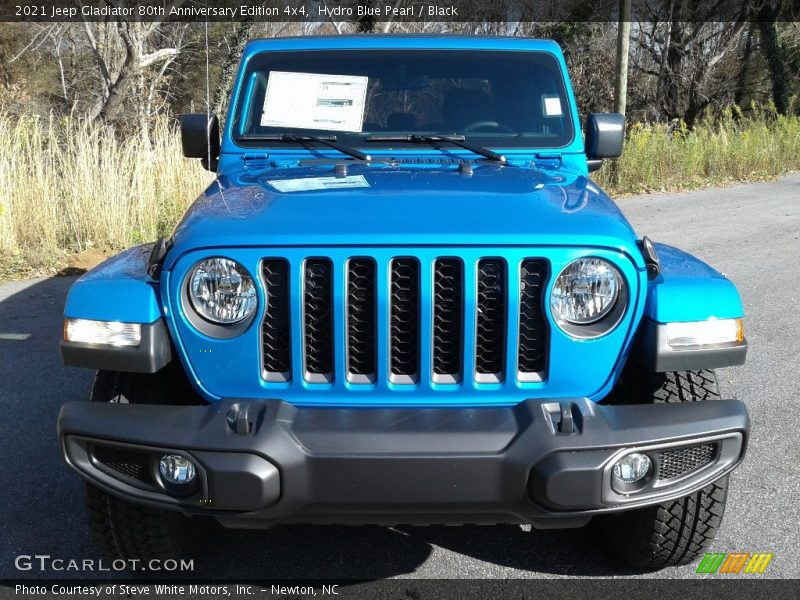 Hydro Blue Pearl / Black 2021 Jeep Gladiator 80th Anniversary Edition 4x4