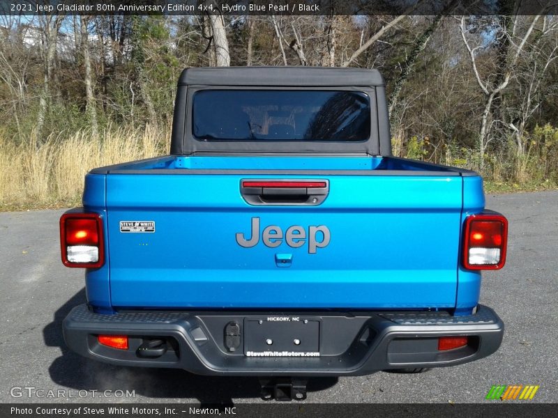 Hydro Blue Pearl / Black 2021 Jeep Gladiator 80th Anniversary Edition 4x4