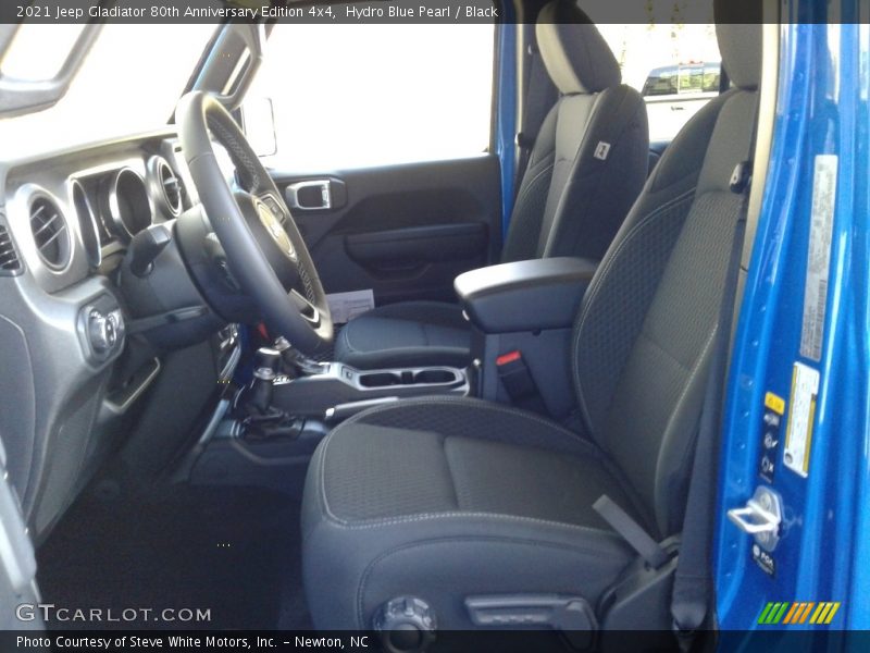 Hydro Blue Pearl / Black 2021 Jeep Gladiator 80th Anniversary Edition 4x4