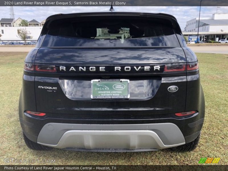 Santorini Black Metallic / Ebony 2020 Land Rover Range Rover Evoque S
