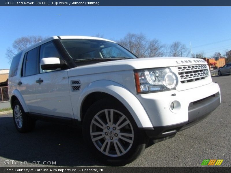 Fuji White / Almond/Nutmeg 2012 Land Rover LR4 HSE