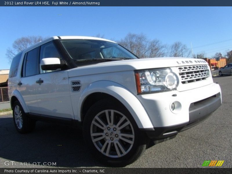 Fuji White / Almond/Nutmeg 2012 Land Rover LR4 HSE