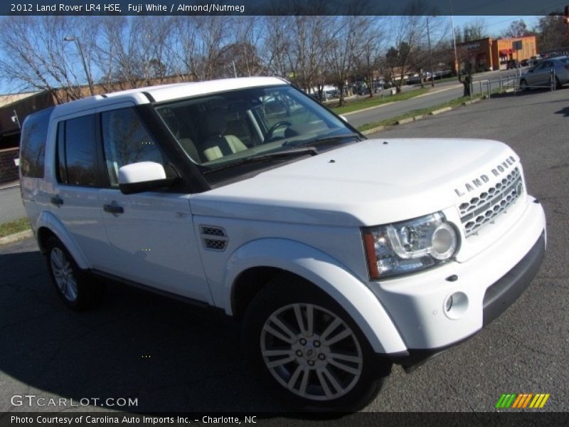Fuji White / Almond/Nutmeg 2012 Land Rover LR4 HSE