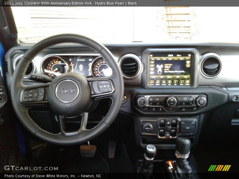 Hydro Blue Pearl / Black 2021 Jeep Gladiator 80th Anniversary Edition 4x4