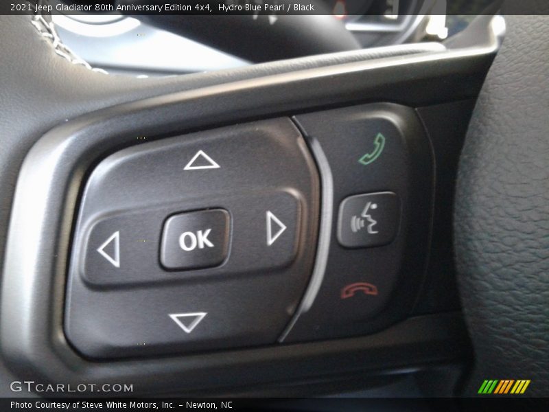 Hydro Blue Pearl / Black 2021 Jeep Gladiator 80th Anniversary Edition 4x4