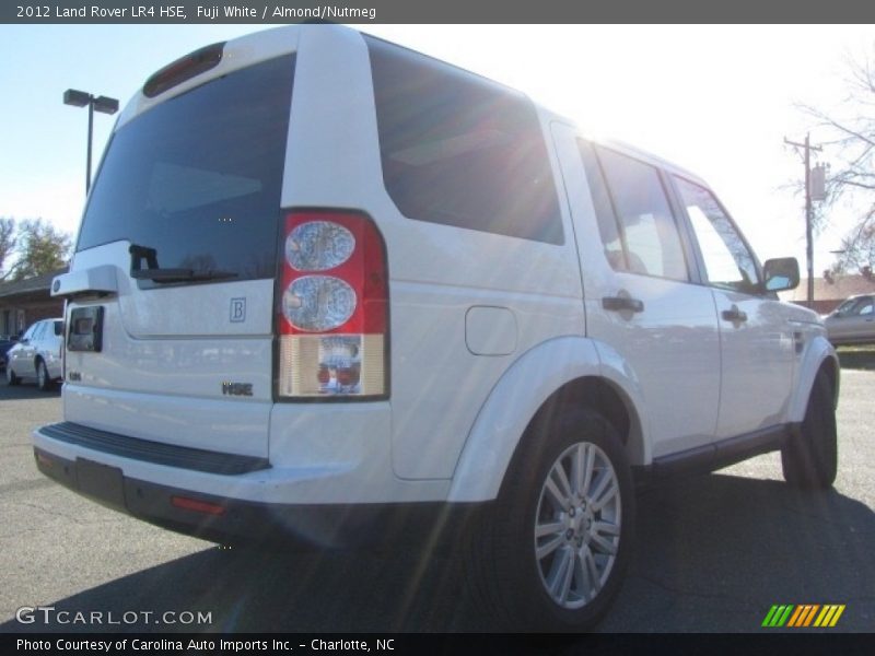 Fuji White / Almond/Nutmeg 2012 Land Rover LR4 HSE