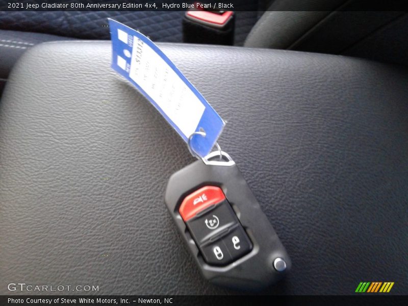 Hydro Blue Pearl / Black 2021 Jeep Gladiator 80th Anniversary Edition 4x4