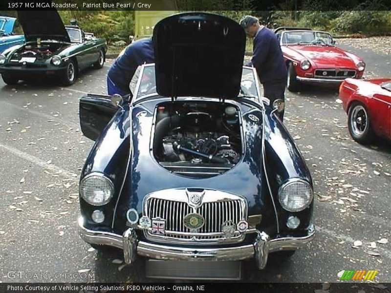  1957 MGA Roadster Patriot Blue Pearl