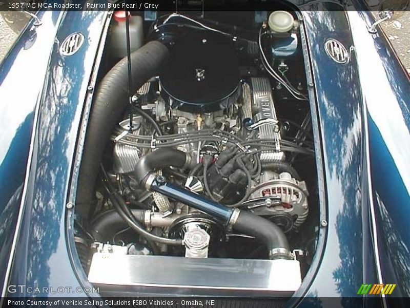  1957 MGA Roadster Engine - V8 Conversion