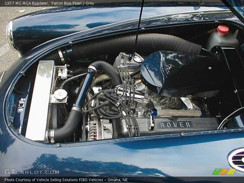  1957 MGA Roadster Engine - V8 Conversion